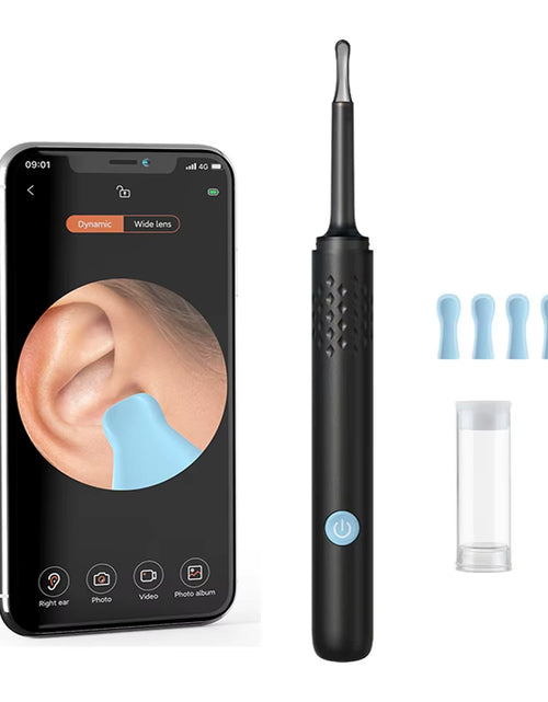 Load image into Gallery viewer, ClearView WiFi Ear Camera – HD Visual Ear Cleaner with LED Lights &amp; Mini Earpick
