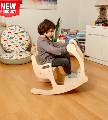 Toddler Rocking Chair and Table Set: Eco-Friendly by Kidodido-0