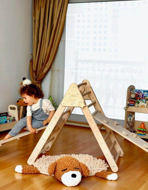 Load image into Gallery viewer, 3 size Montessori Triangle Climber Set | Indoor Playground for Kids-3
