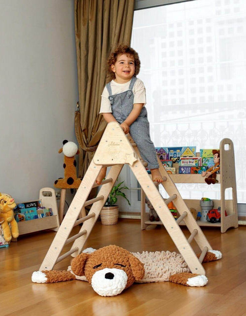 Load image into Gallery viewer, 3 size Montessori Triangle Climber Set | Indoor Playground for Kids-0
