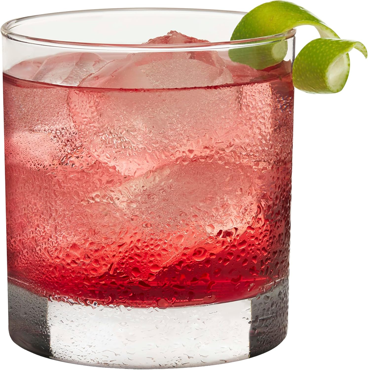 Libbey 917CD Heavy Base Rocks Glasses Set of 12, Rocks Whiskey Glasses Set with Simple Lines, Dishwasher Safe Cocktail Drinking Glasses, Ideal Rocks Glassware for Special Moments-1