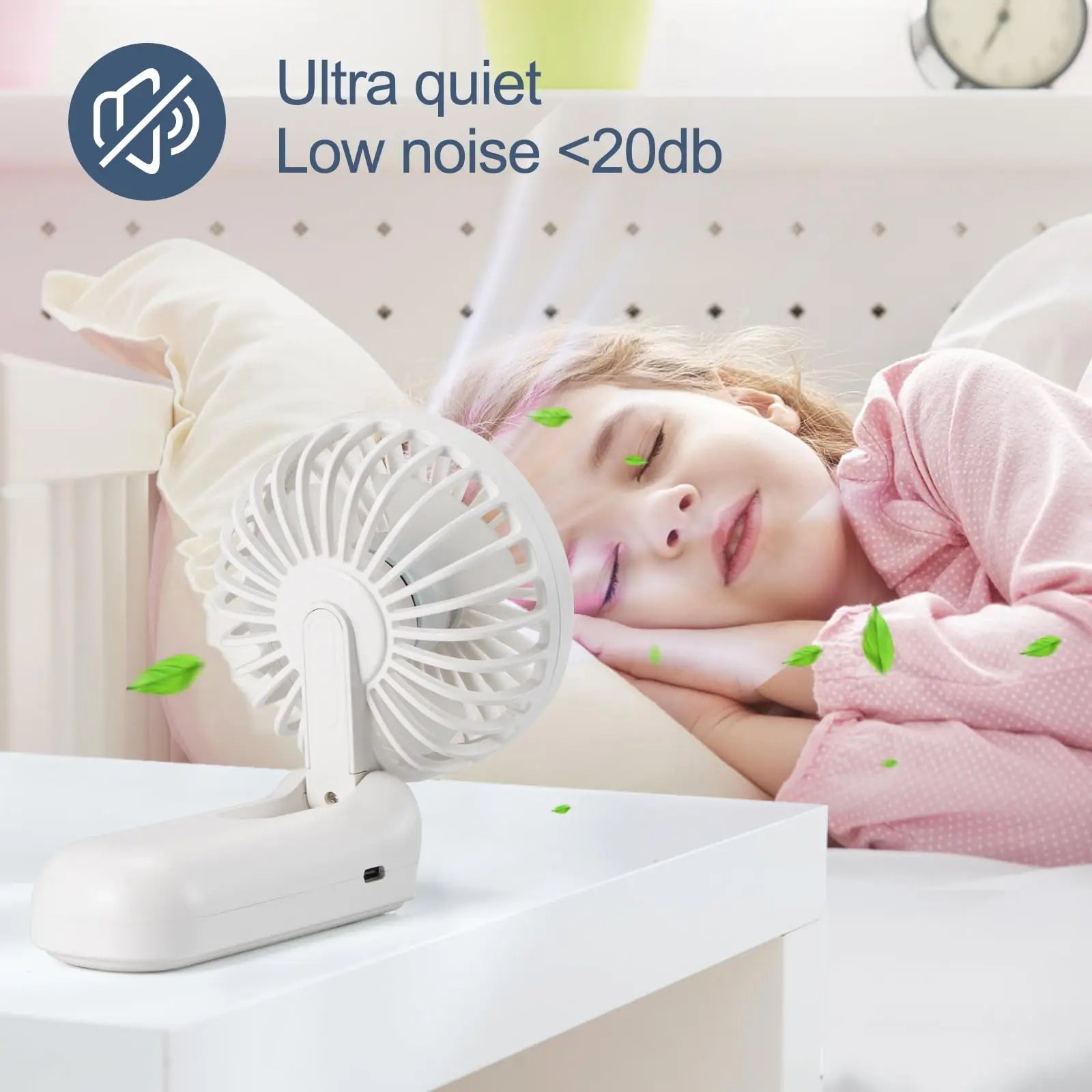 BreezeLoop Pro – Bladeless Rechargeable Neck Fan with 3-Speed Cooling for Summer Comfort