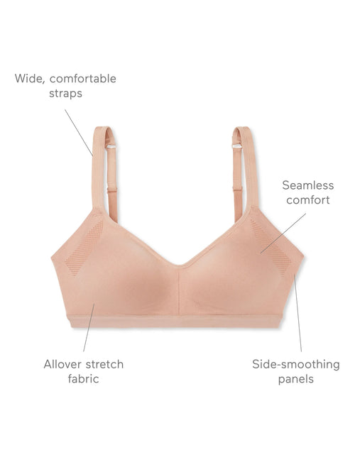 Load image into Gallery viewer, Warners® Blissful Benefits Underarm-Smoothing with Seamless Stretch Wireless Lightly Lined Comfort Bra RM3911W
