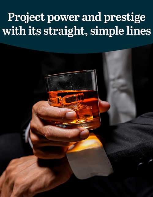 Load image into Gallery viewer, Libbey 917CD Heavy Base Rocks Glasses Set of 12, Rocks Whiskey Glasses Set with Simple Lines, Dishwasher Safe Cocktail Drinking Glasses, Ideal Rocks Glassware for Special Moments-4
