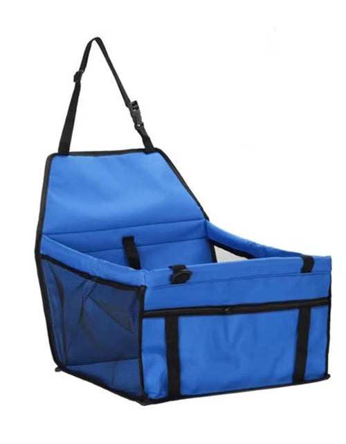 Load image into Gallery viewer, High Quality Pet Dog Car Booster Seat Pet Mesh Puppy Safety Belt Stable Foldable Travel Pet Dog Car Seat Booster Basket
