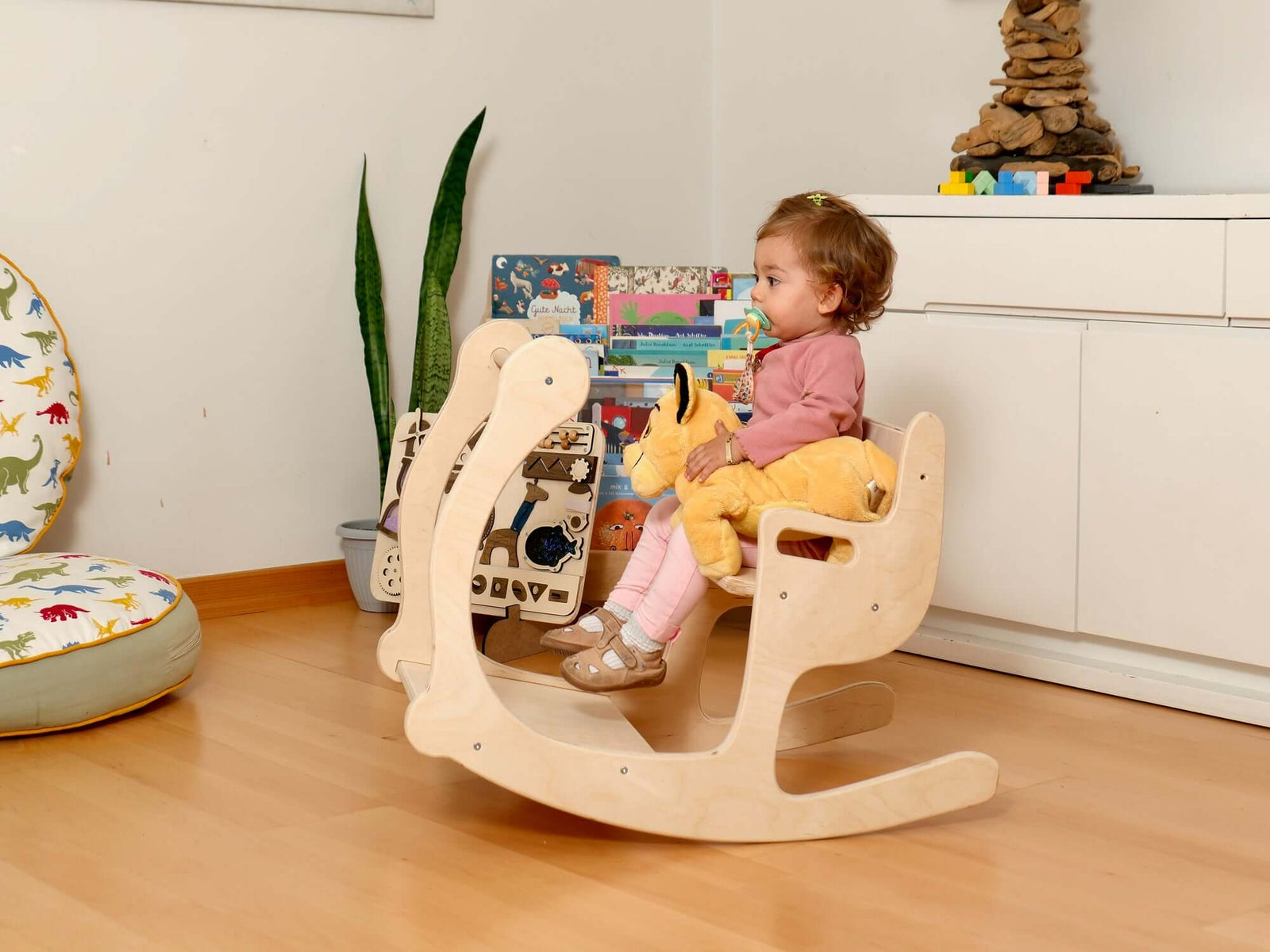 Toddler Rocking Chair and Table Set: Eco-Friendly by Kidodido-3