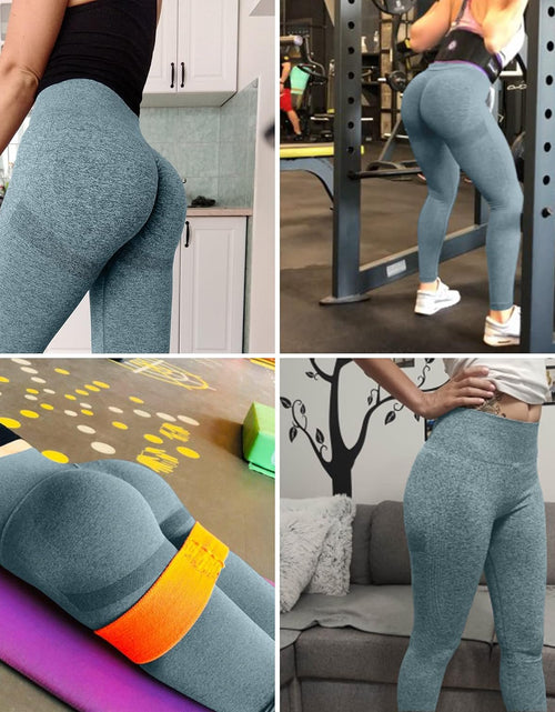 Load image into Gallery viewer, High Waisted Leggings for Women Tummy Control Butt Lifting Yoga Pants Workout Compression Tights
