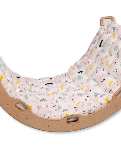Load image into Gallery viewer, Climbing Arch with Flamingo Pillow | Montessori Play Set-2
