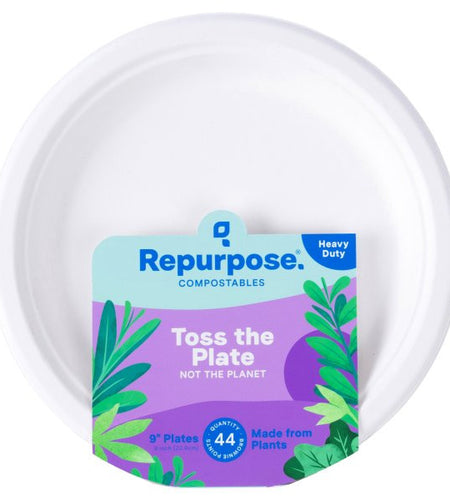 RPURP PLATES COMPST 9 IN ( 6 X 44 CT   )-0