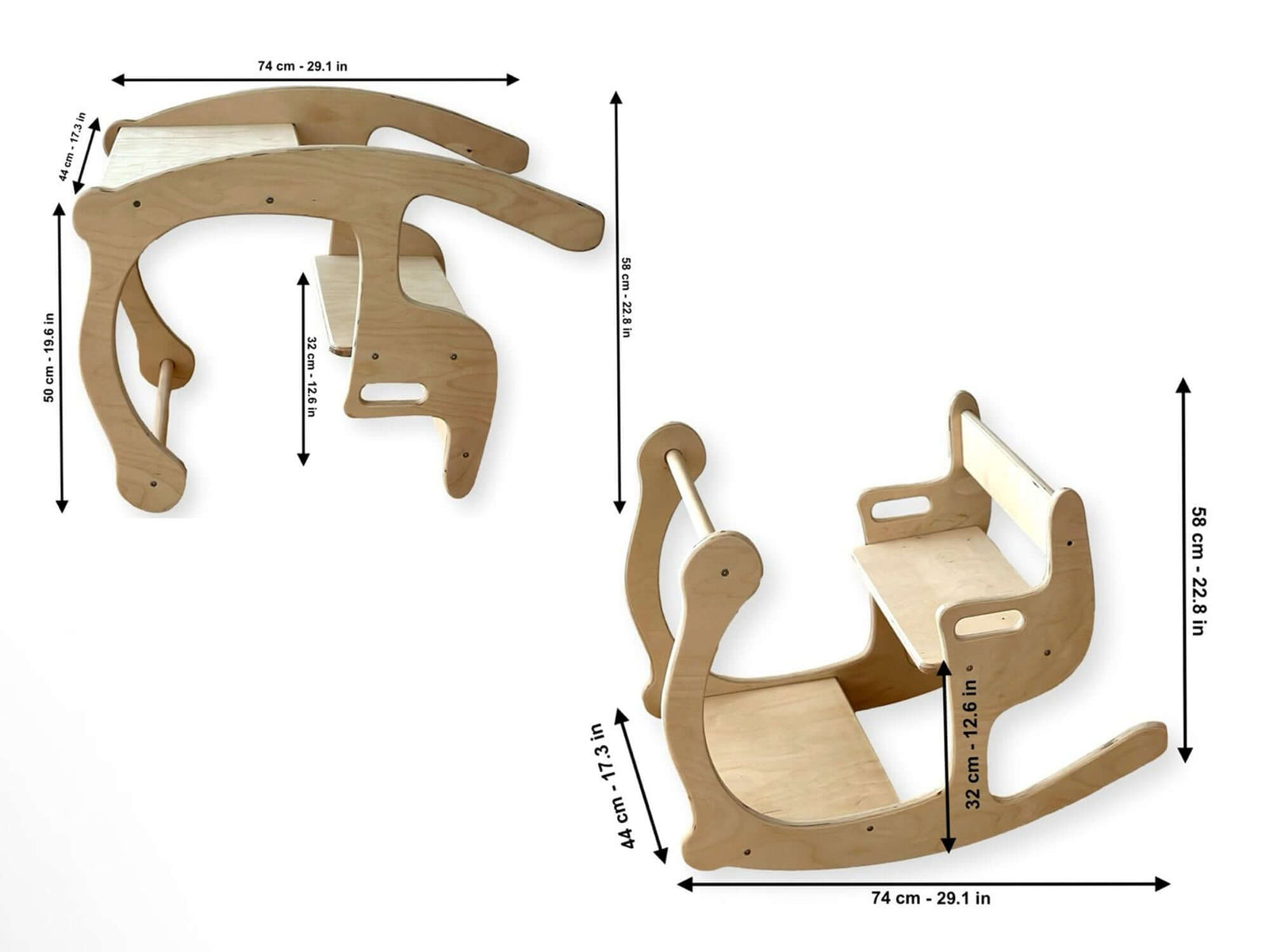 Toddler Rocking Chair and Table Set: Eco-Friendly by Kidodido-2