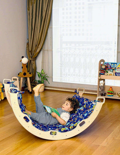 Load image into Gallery viewer, Montessori Arch with XL Forest Design Pillow-0

